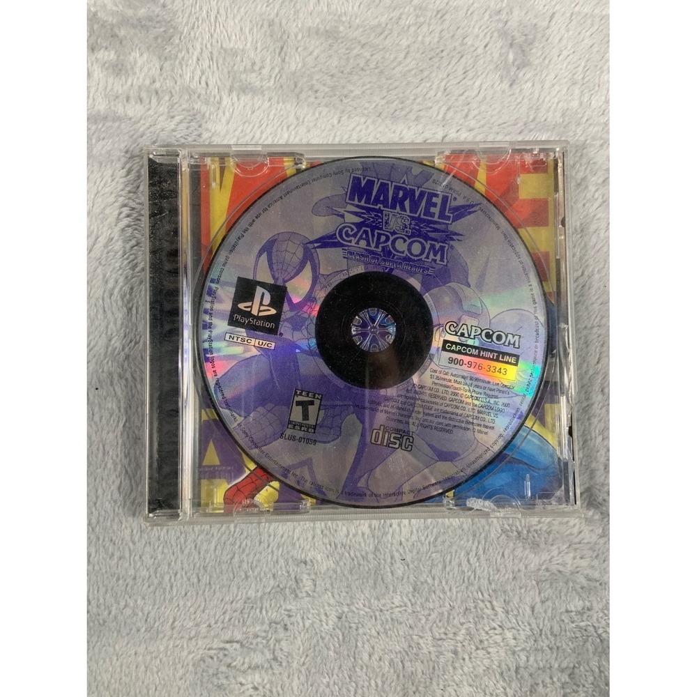 Capcom Marvel vs. Clash of Super Heroes PlayStation 1 Cd-rom game multicolor